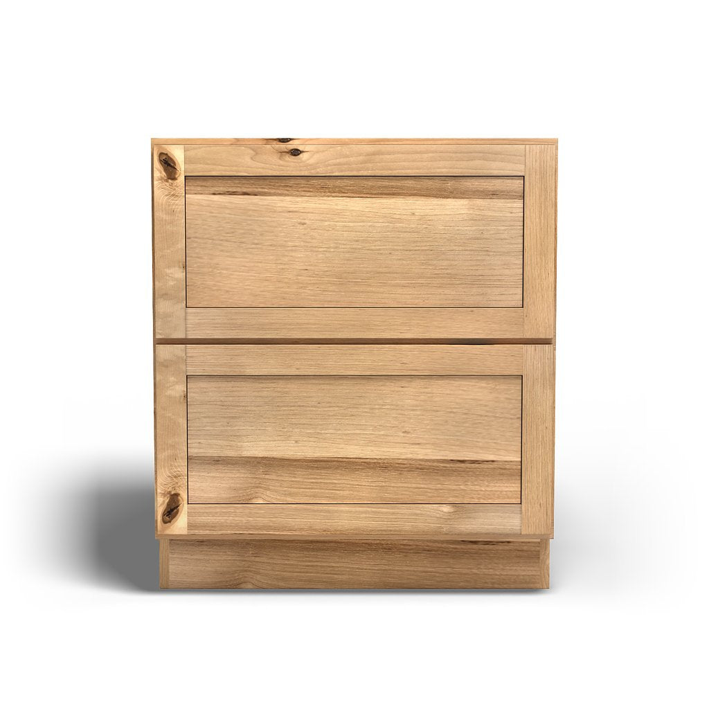 Special Order - 30" Drawer Base Cabinet with 2 Drawers Frontier Shaker - DB30 Base Cabinets Drawer Bases Frontier Shaker GHI Special Order SPFTS