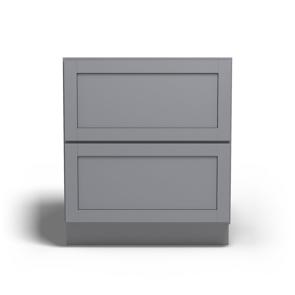 Special Order - 30" Drawer Base Cabinet with 2 Drawers Pacific Gray - DB30 Base Cabinets Drawer Bases GHI Pacific Gray Special Order SPPGS