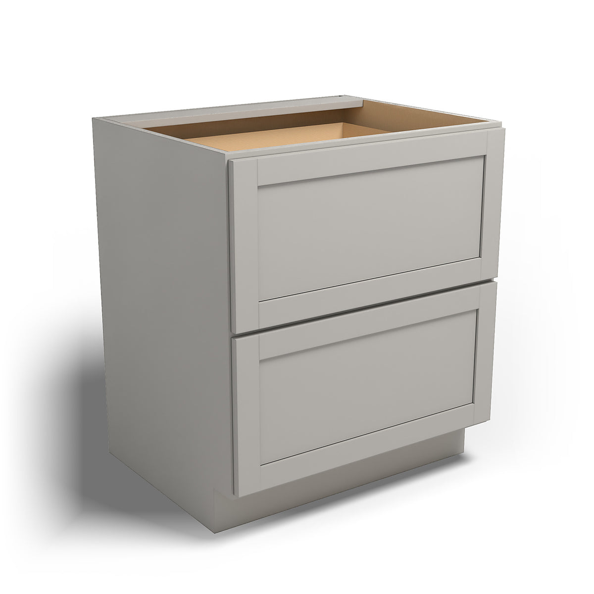 Special Order - 30" Drawer Base Cabinet with 2 Drawers Stone Harbor Gray - DB30-2 Base Cabinets Drawer Bases GHI Special Order SPSHG Stone Harbor Gray