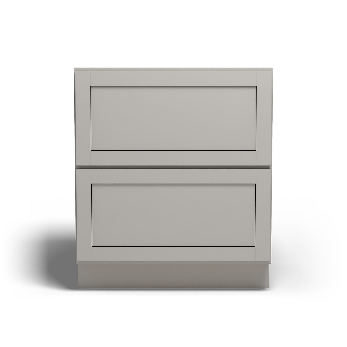 Special Order - 30" Drawer Base Cabinet with 2 Drawers Stone Harbor Gray - DB30-2 Base Cabinets Drawer Bases GHI Special Order SPSHG Stone Harbor Gray