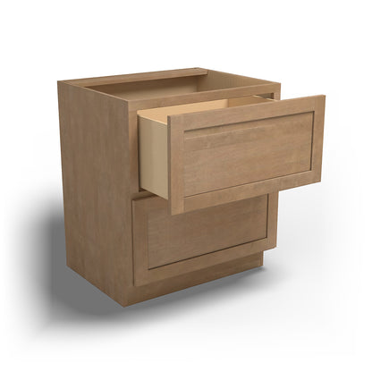 Special Order - 30" Drawer Base Cabinet with 2 Drawers Sonona Sand - DB30 Base Cabinets Drawer Bases GHI Sonona Sand Special Order SPSNS