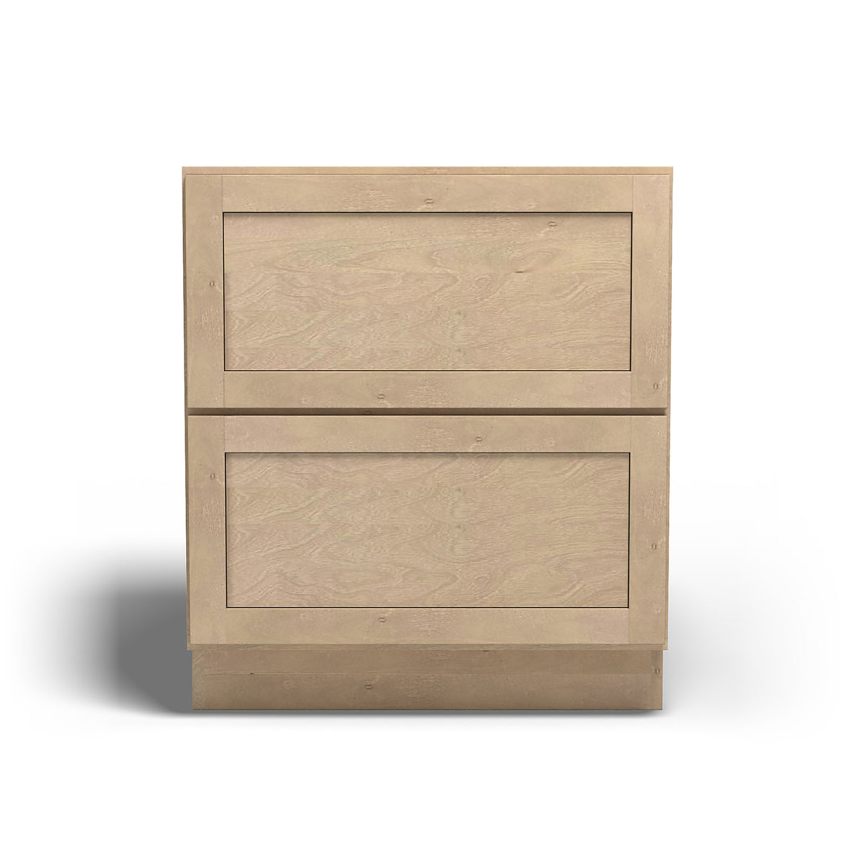 Special Order - 30" Drawer Base Cabinet with 2 Drawers Sonona Wheat - DB30 Base Cabinets Drawer Bases GHI Sonona Wheat Special Order SPSNW