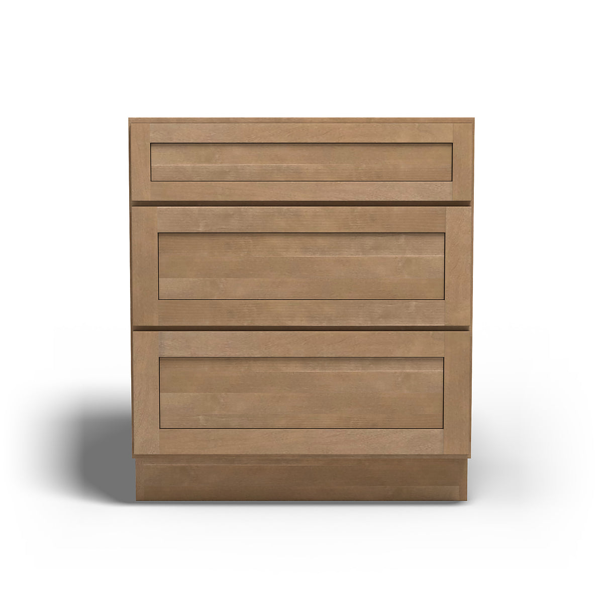 Special Order - 30" Drawer Base Cabinet with 3 Drawers Sonona Sand - DB30 Base Cabinets Drawer Bases GHI Sonona Sand Special Order SPSNS