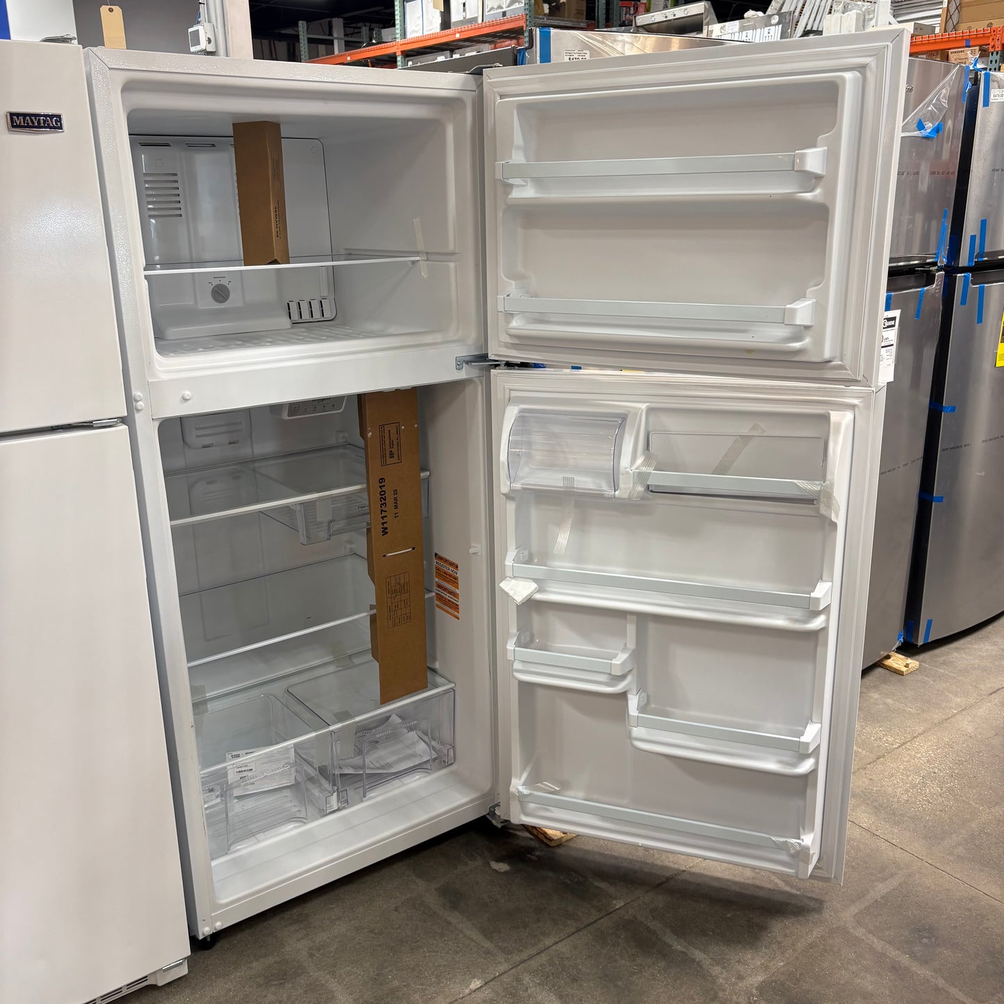 Whirlpool Top Freezer Fridge