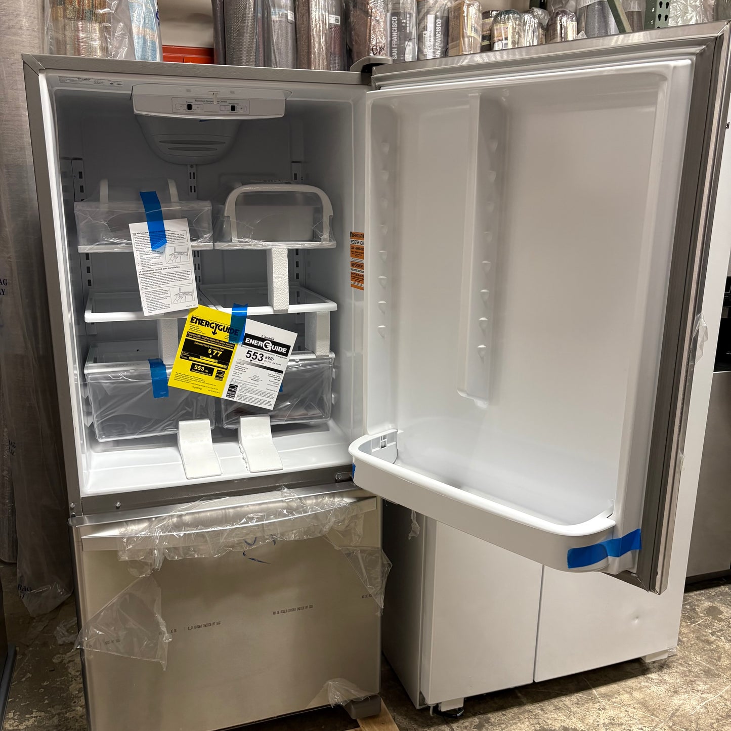 Whirlpool Bottom Freezer Fridg