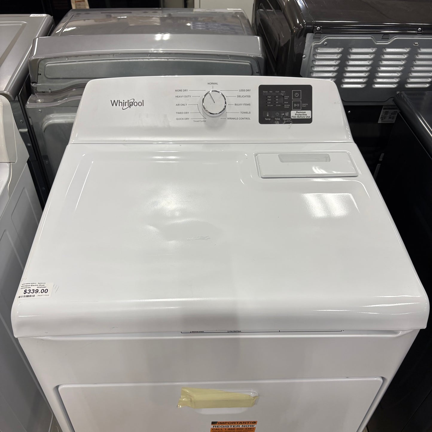 Whirlpool Electric Dryer
