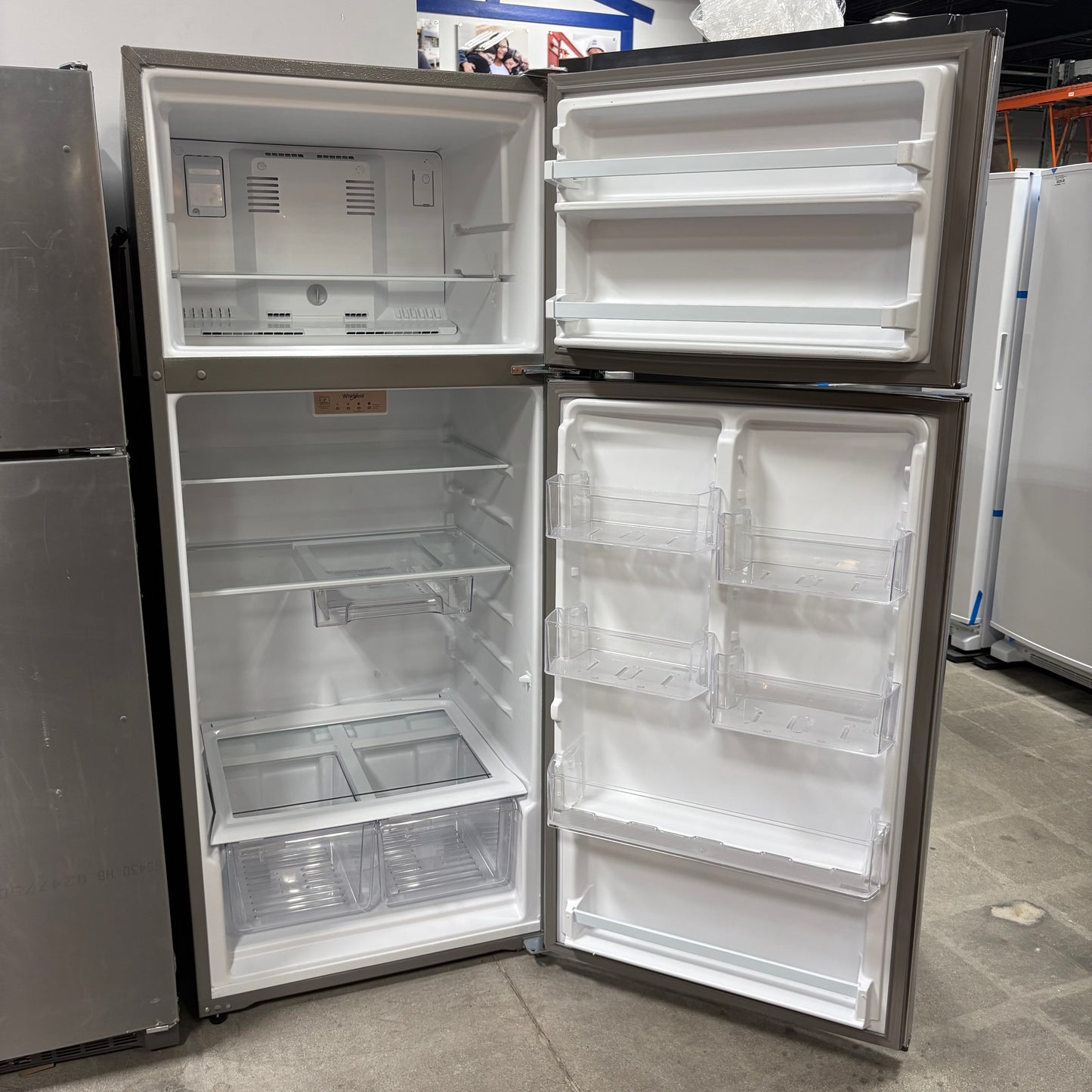 Whirlpool Top Freezer Fridge