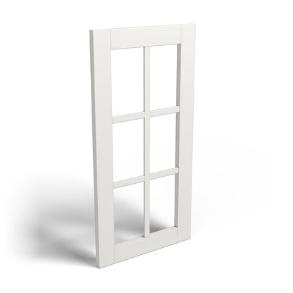 Special Order - 24" x 30" Mullion Door Newport White - DC2430MD GHI GHI Accessories Mullion Door Newport White Special Order SPNPW