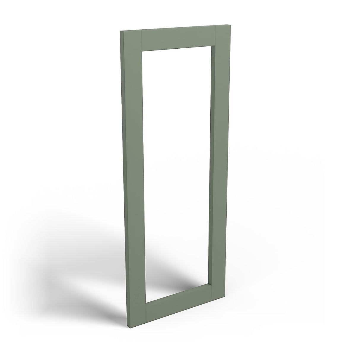 Special Order - 24" x 36" Mullion Door for Diagonal Corner Cabinet Forest Green - DC2436MD