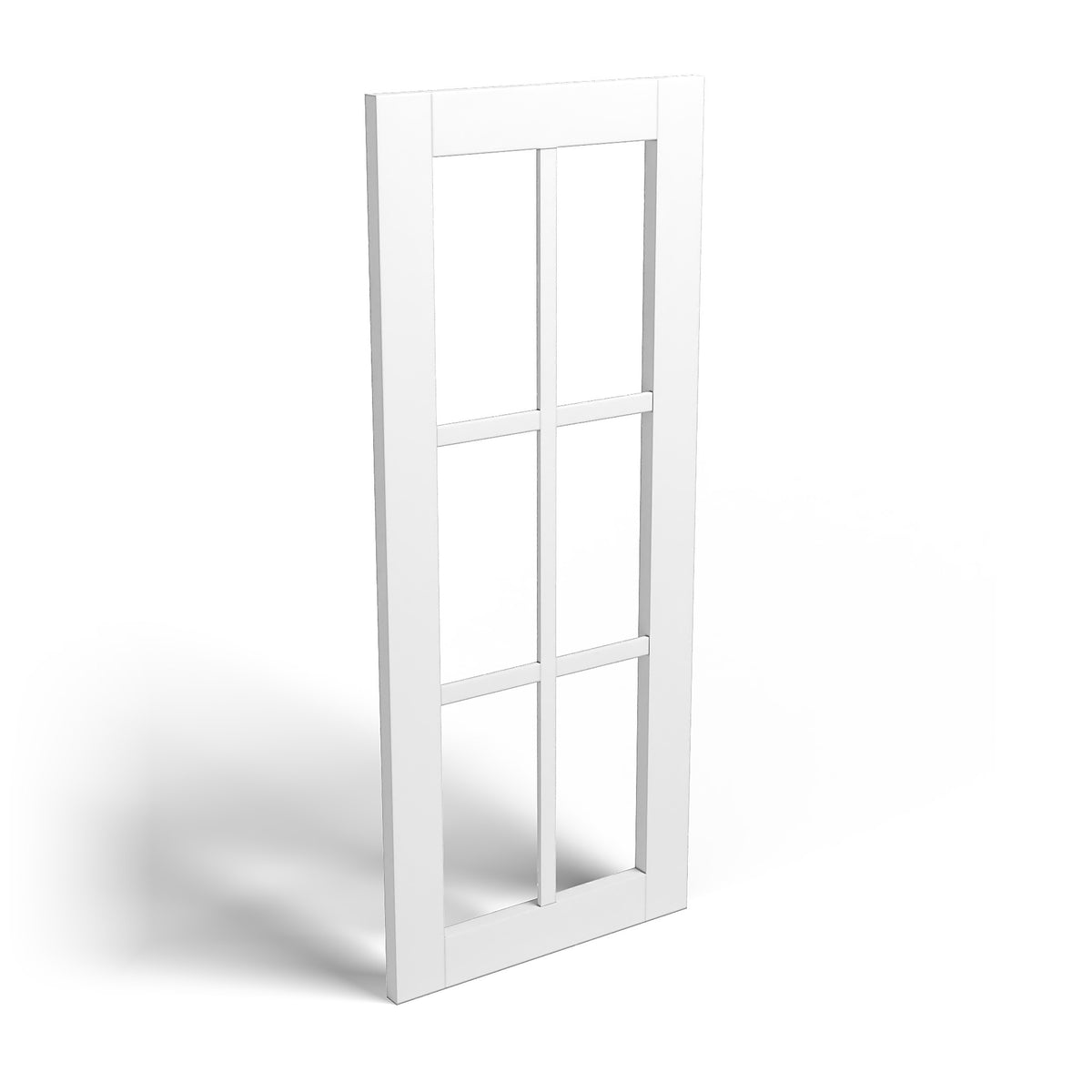 Special Order - 24" x 36" Mullion Door for Diagonal Corner Cabinet Arcadia White Shaker - DC2436 Arcadia White GHI GHI Accessories Mullion Door SPACW Special Order
