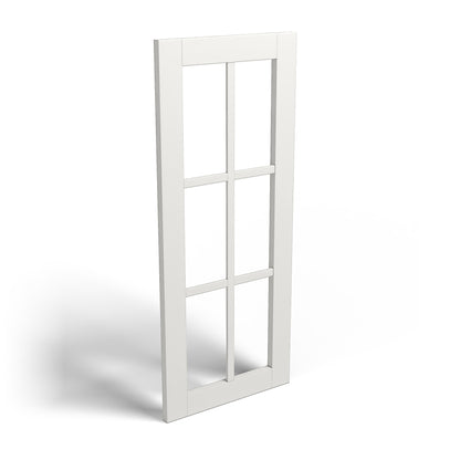 Special Order - 24" x 36" Mullion Door Newport White - DC2436 GHI GHI Accessories Mullion Door Newport White Special Order SPNPW