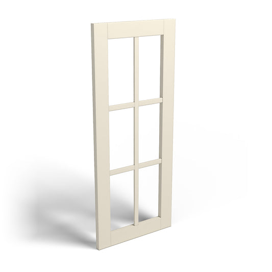Special Order - 24" x 36" Mullion Door for Diagonal Corner Cabinet Nantucket Linen - DC2436 GHI GHI Accessories Mullion Door Nantucket Linen Special Order SPNTL