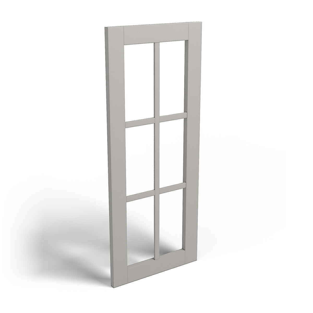 Special Order - 24" x 36" Mullion Door for Diagonal Corner Cabinet Stone Harbor Gray - DC2436 GHI GHI Accessories Mullion Door Special Order SPSHG Stone Harbor Gray