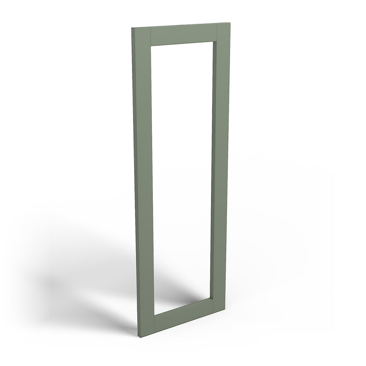 Special Order - 24" x 42" Mullion Door for Diagonal Corner Cabinet Forest Green - DC2442MD