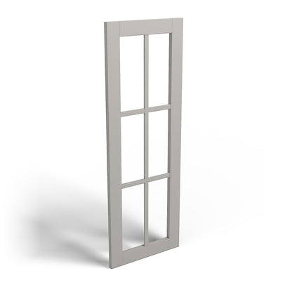 Special Order - 24" x 42" Mullion Door for Diagonal Corner Cabinet Stone Harbor Gray - DC2442 GHI GHI Accessories Mullion Door Special Order SPSHG Stone Harbor Gray