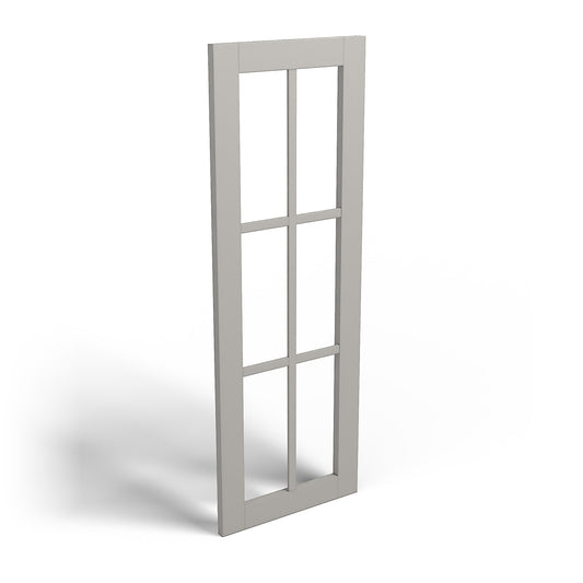 Special Order - 24" x 42" Mullion Door for Diagonal Corner Cabinet Stone Harbor Gray - DC2442 GHI GHI Accessories Mullion Door Special Order SPSHG Stone Harbor Gray