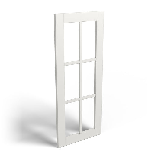 Special Order - 27" x 36" Mullion Door Newport White - DC2736 GHI GHI Accessories Mullion Door Newport White Special Order SPNPW