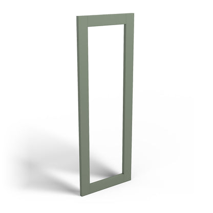Special Order - 27" x 42" Mullion Door for Diagonal Corner Cabinet Forest Green - DC2742MD