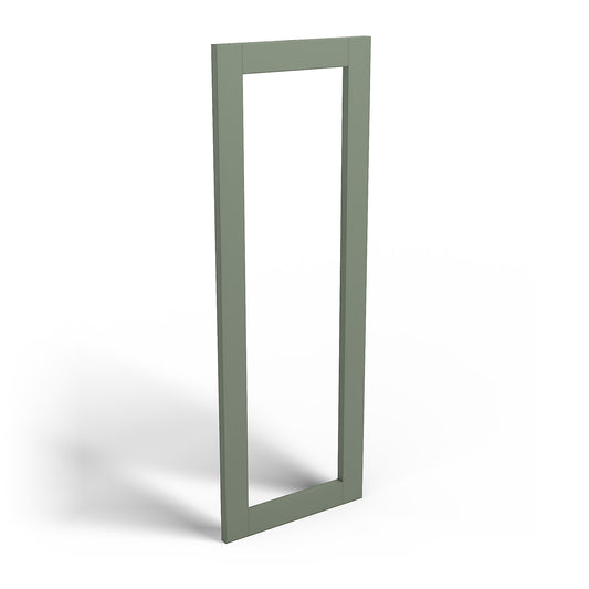 Special Order - 27" x 42" Mullion Door for Diagonal Corner Cabinet Forest Green - DC2742MD