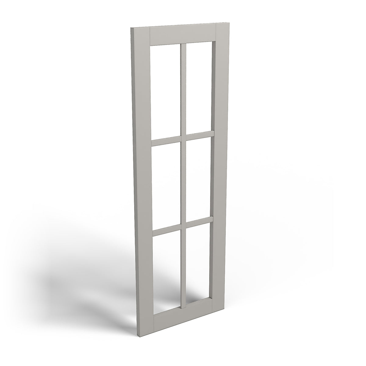 Special Order - 27" x 42" Mullion Door for Diagonal Corner Cabinet Stone Harbor Gray - DC2742MD GHI GHI Accessories Mullion Door Special Order SPSHG Stone Harbor Gray