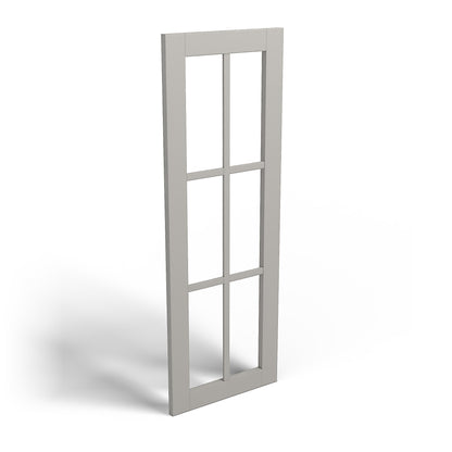 Special Order - 27" x 42" Mullion Door for Diagonal Corner Cabinet Stone Harbor Gray - DC2742MD GHI GHI Accessories Mullion Door Special Order SPSHG Stone Harbor Gray