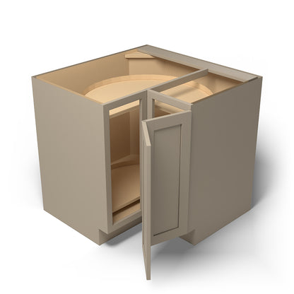 Special Order - 36" x 12" Lazy Susan Corner Base Cabinet Mojave Shaker - DCB3612 Base Cabinets Corner Base Cabinets GHI Lazy Susan Mojave Shaker Special Order SPMJS