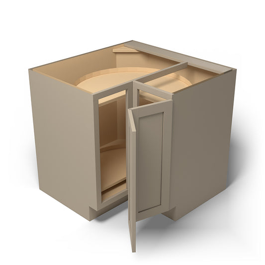 Special Order - 36" x 12" Lazy Susan Corner Base Cabinet Mojave Shaker - DCB3612 Base Cabinets Corner Base Cabinets GHI Lazy Susan Mojave Shaker Special Order SPMJS