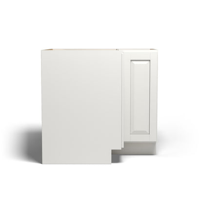Special Order - 36" x 12" Lazy Susan Corner Base Cabinet Newport White - DCB3612 Base Cabinets Corner Base Cabinets GHI Lazy Susan Newport White Special Order SPNPW