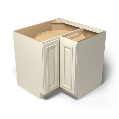 Special Order - 36" X 12" Lazy Susan Nantucket Linen - DCB3612 Base Cabinets Corner Base Cabinets GHI Lazy Susan Nantucket Linen Special Order SPNTL
