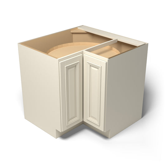 Special Order - 36" X 12" Lazy Susan Nantucket Linen - DCB3612 Base Cabinets Corner Base Cabinets GHI Lazy Susan Nantucket Linen Special Order SPNTL