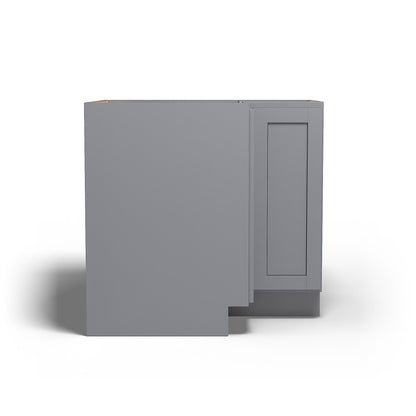 Special Order - 36" x 12" Lazy Susan Corner Base Cabinet Pacific Gray - DCB3612 Base Cabinets Corner Base Cabinets GHI Lazy Susan Pacific Gray Special Order SPPGS