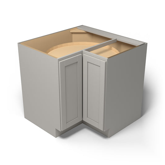 Special Order - 36" X 12" Lazy Susan Stone Harbor Gray - DCB3612 Base Cabinets Corner Base Cabinets GHI Lazy Susan Special Order SPSHG Stone Harbor Gray