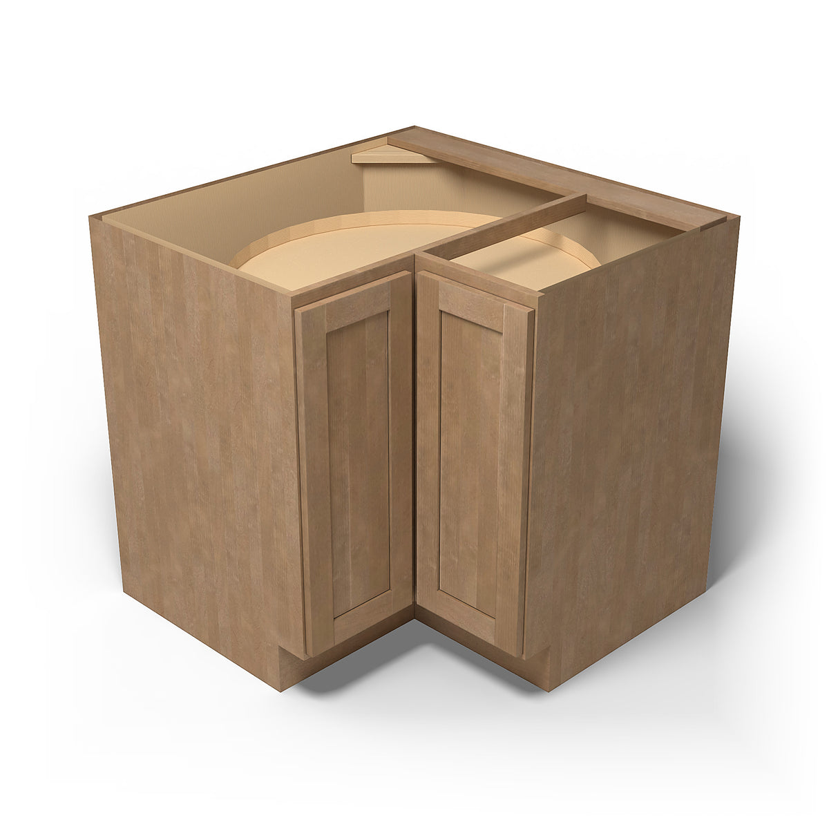Special Order - 36" x 12" Lazy Susan Corner Base Cabinet Sonona Sand - DCB3612 Base Cabinets Corner Base Cabinets GHI Lazy Susan Sonona Sand Special Order SPSNS