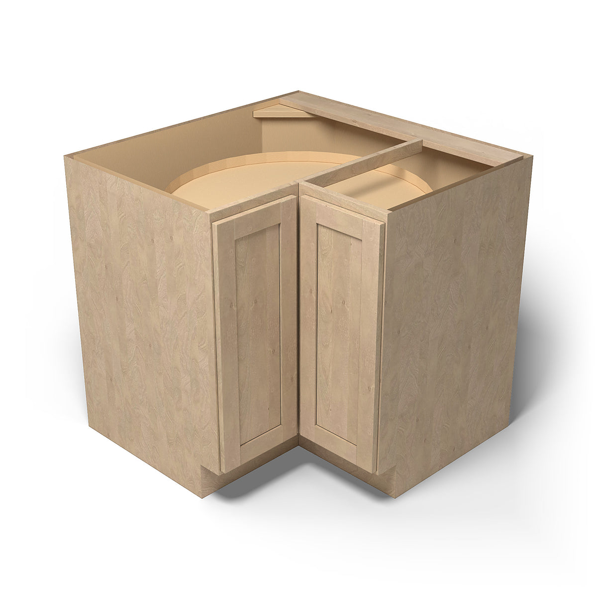Special Order - 36" x 12" Lazy Susan Corner Base Cabinet Sonona Wheat - DCB3612 Base Cabinets Corner Base Cabinets GHI Lazy Susan Sonona Wheat Special Order SPSNW
