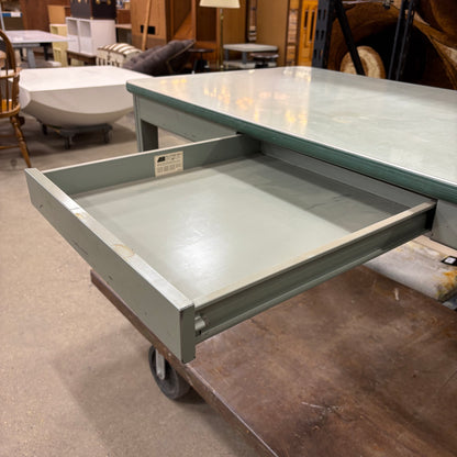 Allsteel Mint Table w/ Drawer