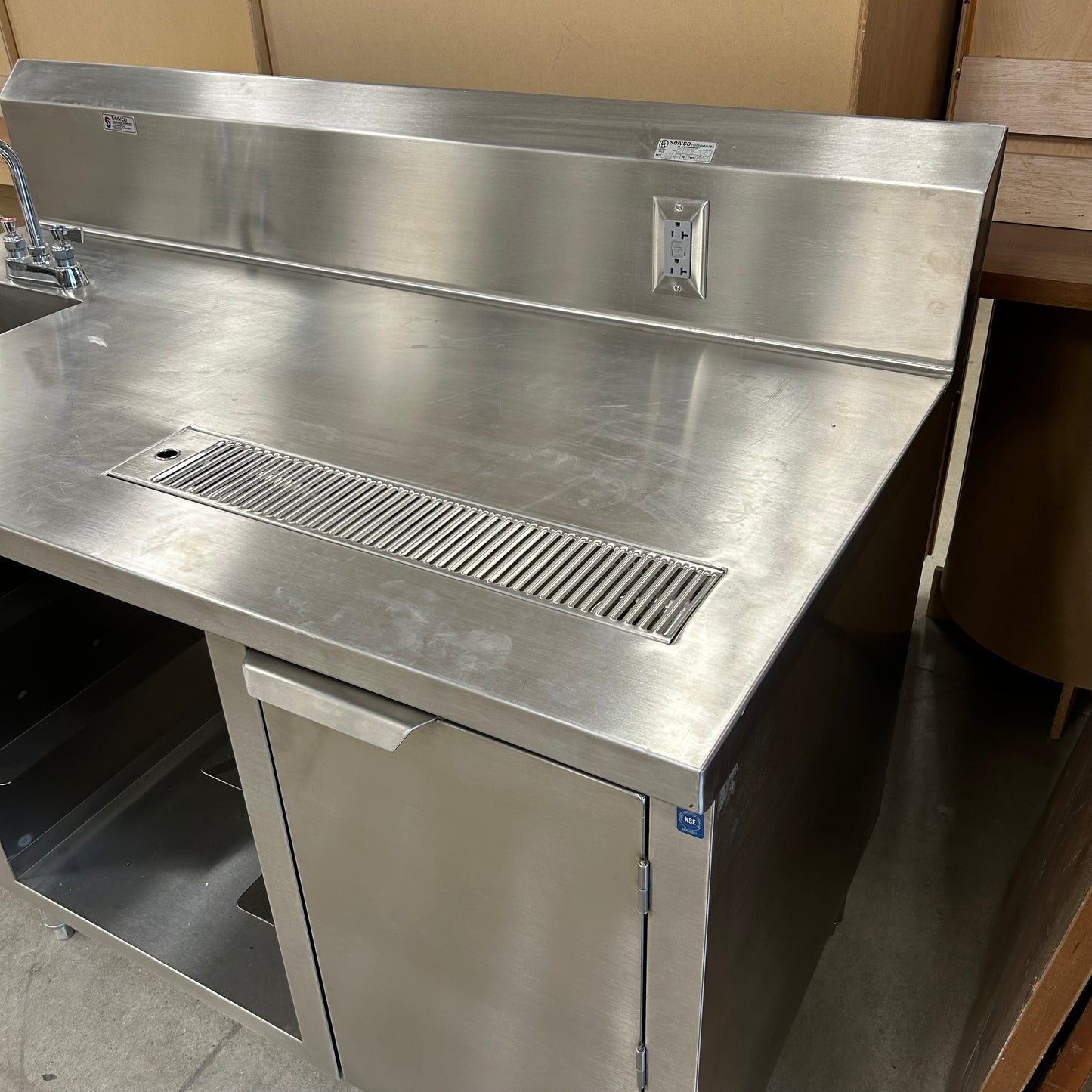 Servco Stainless Workstation