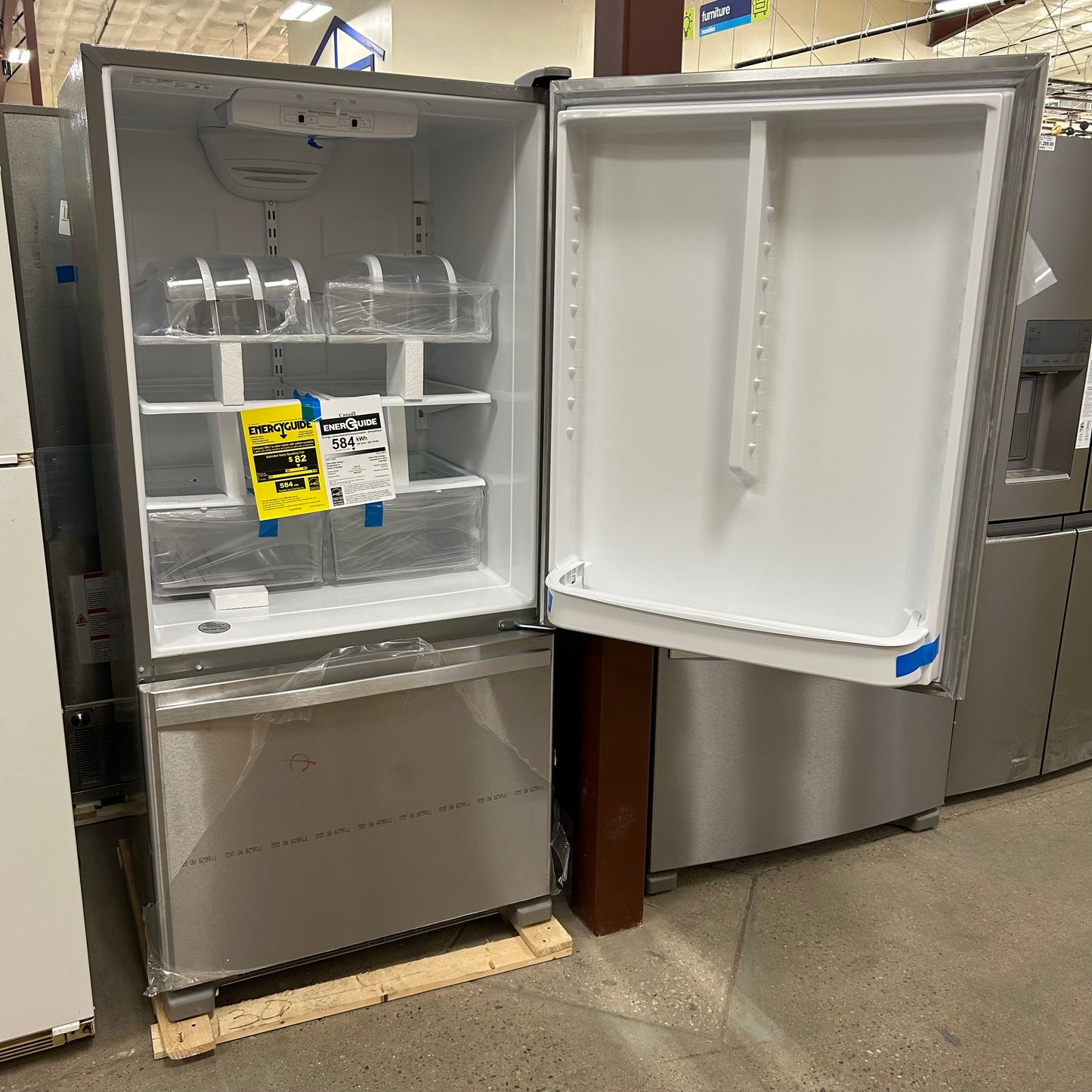 Whirlpool Bottom Freezer Fridg