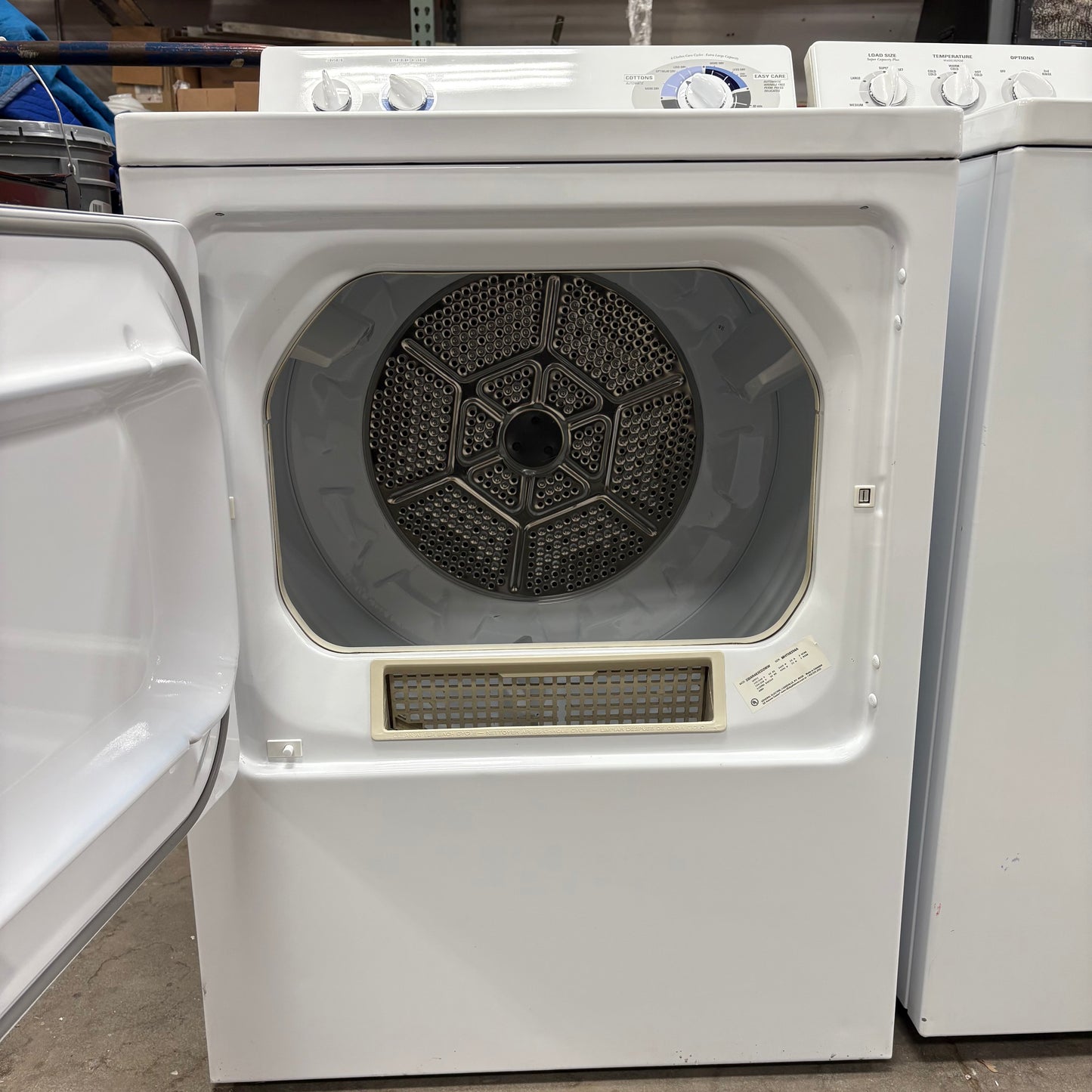 GE Washer/Elec Dryer Set