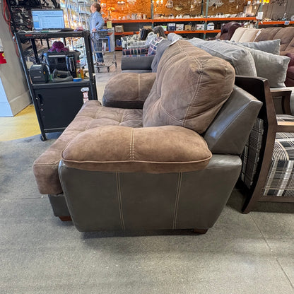 Brown Over Sized Armchair