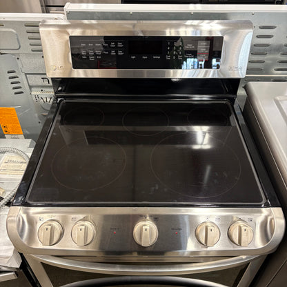 LG Elec Dbl Oven Conv Range