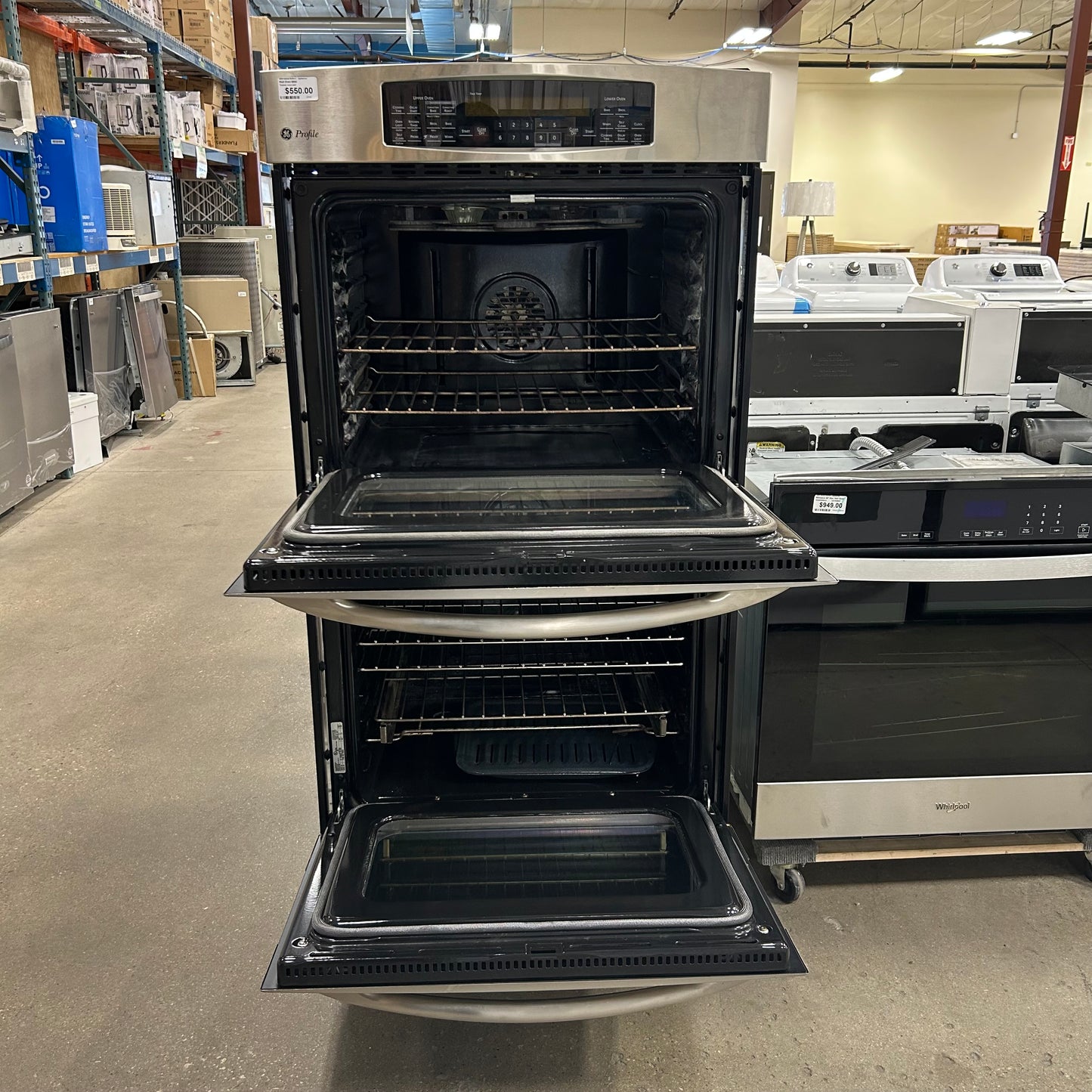 GE Elec Double Wall Oven