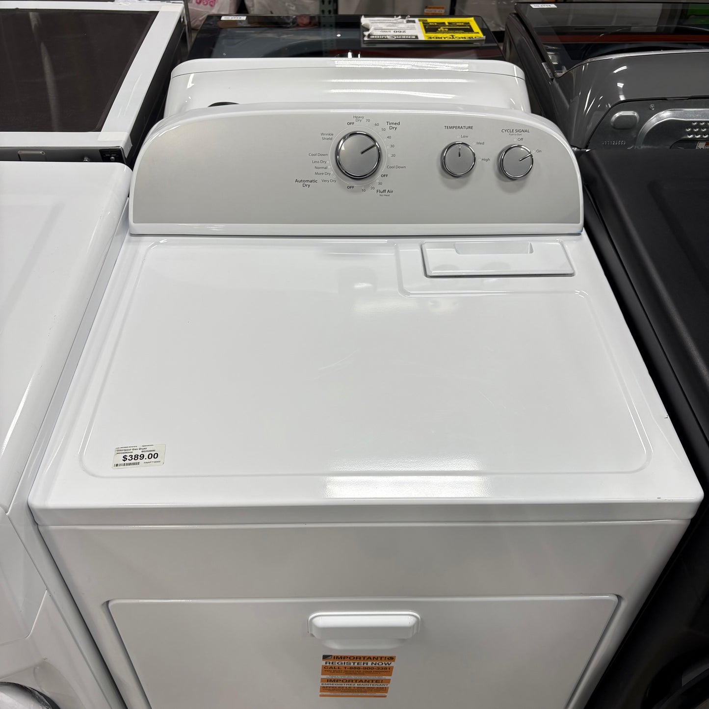 Whirlpool Gas Dryer