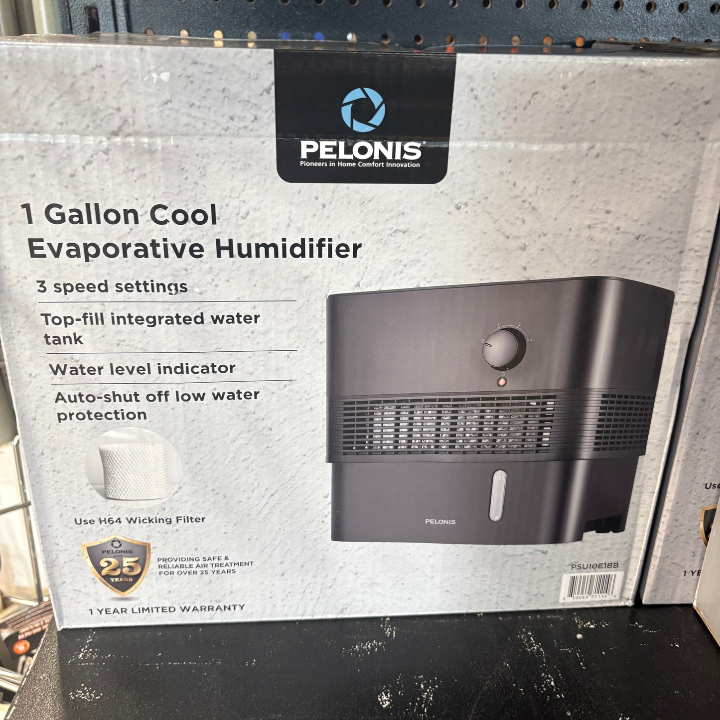 Pelonis Humidifier 1 Gal Black