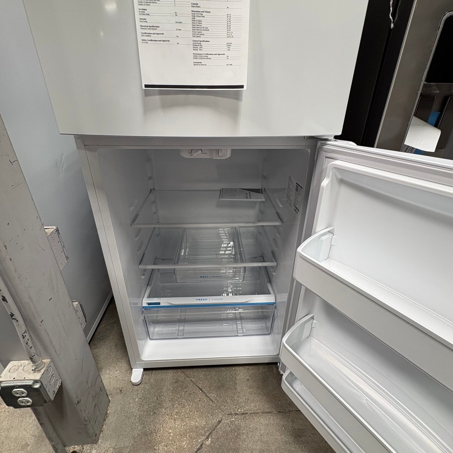 Frigidaire Top Freezer Fridge