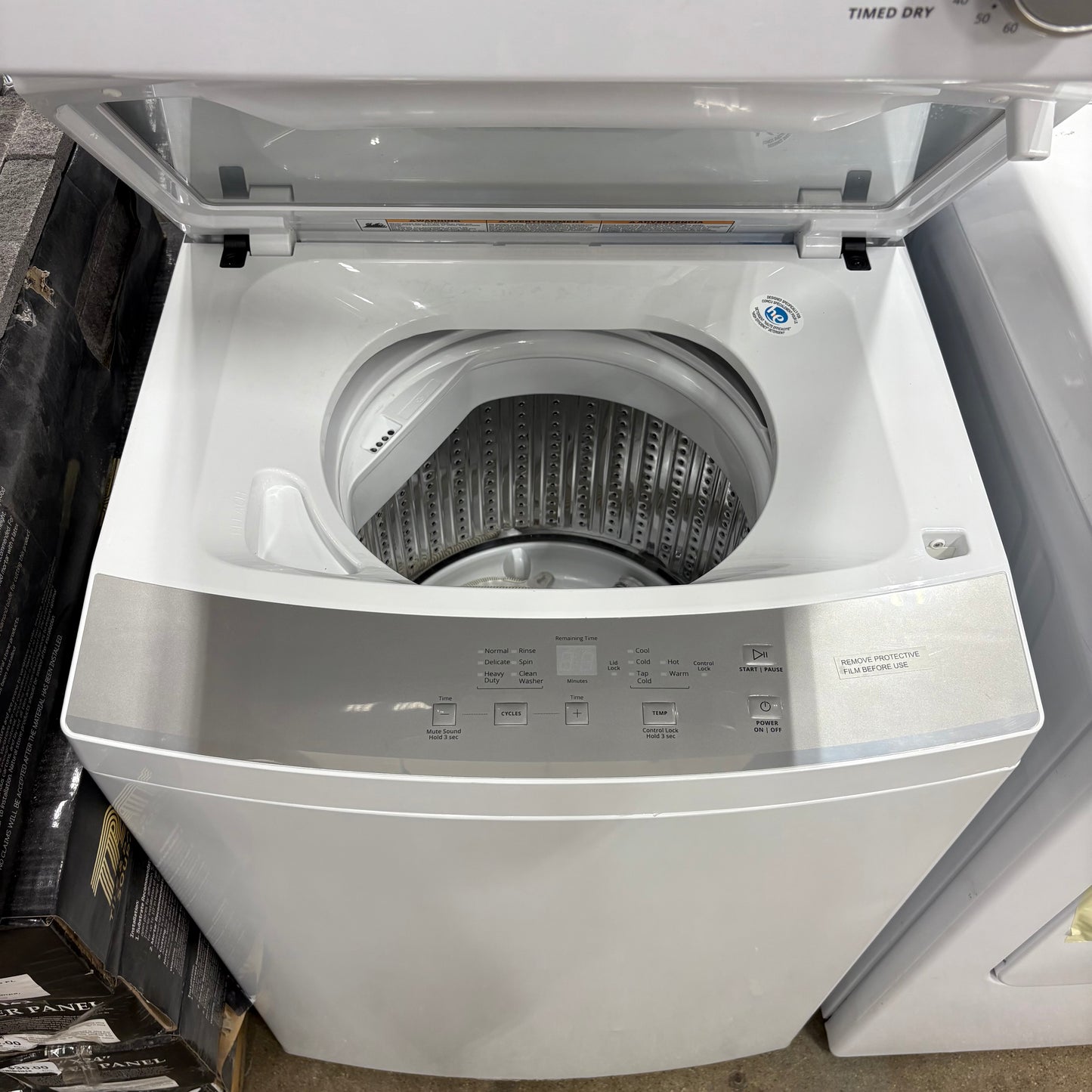 Whirlpool Elec Stack W/D