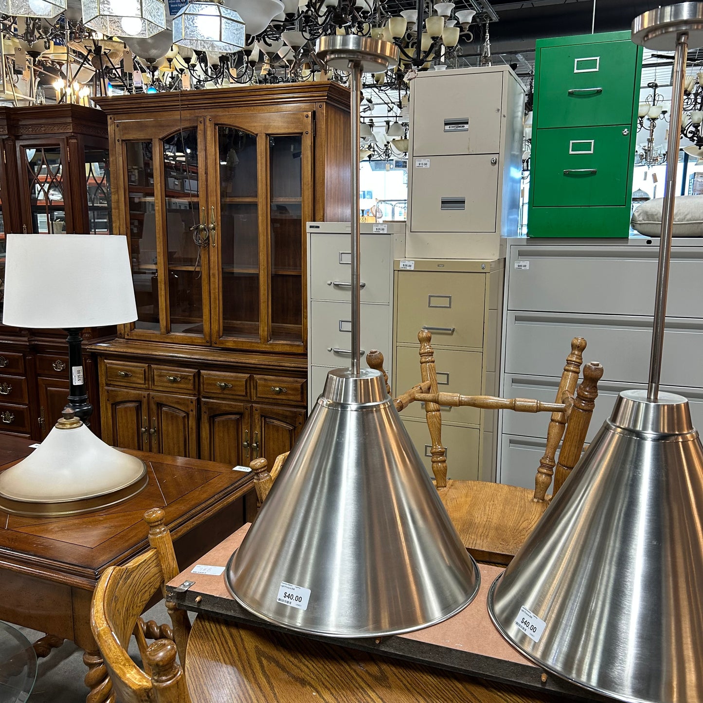 Industrial Cone Pendant Light
