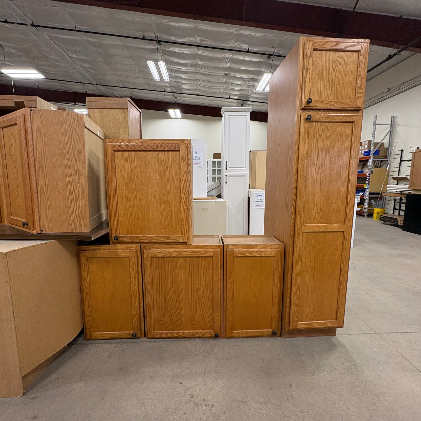 17 Pc. Cabinet Set