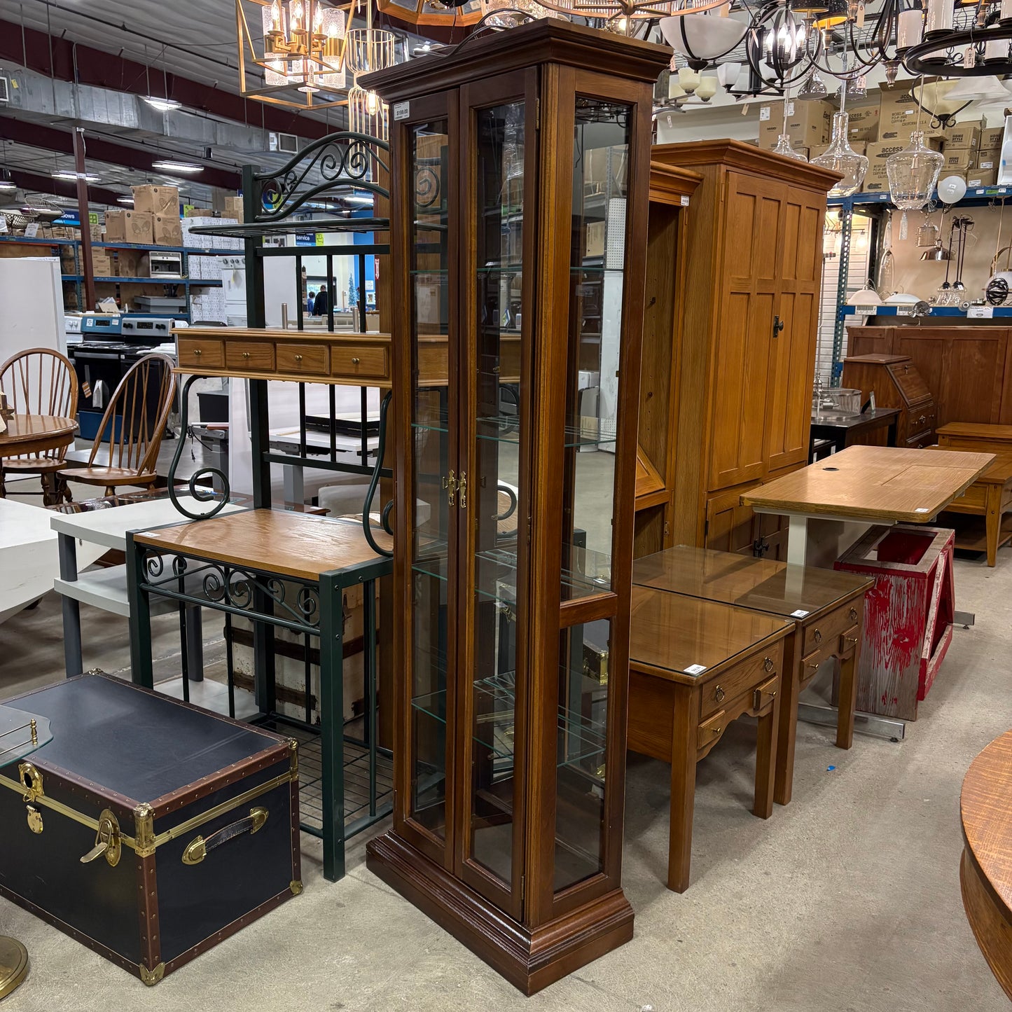 Pulaski Narrow Curio Cabinet