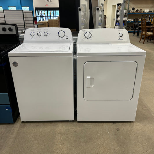 Amana Washer/Elec Dryer Set