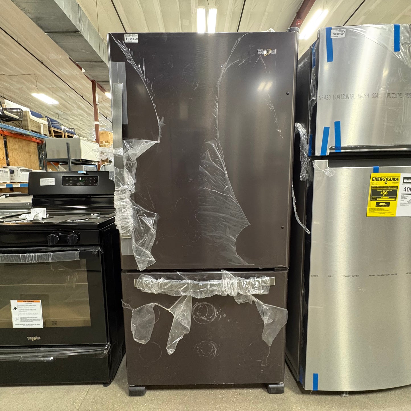 Whirlpool Bottom Freezer Fridge